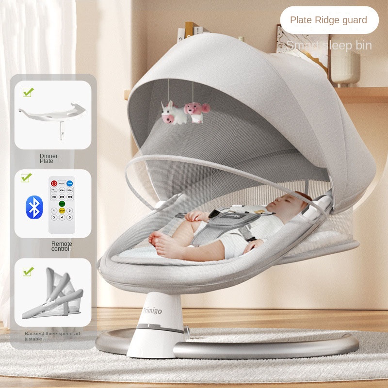 Baby Swing Bouncer - Baby Electric Rocking Chair Newborn Comforting
