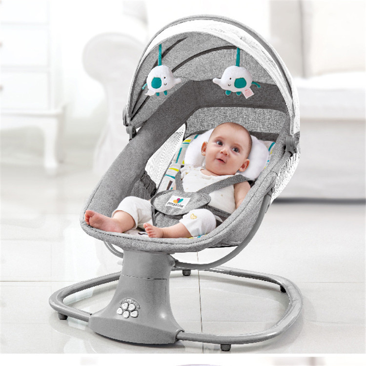 Baby Swing Bouncer - Rocking Chair with Bluetooth Music Remote