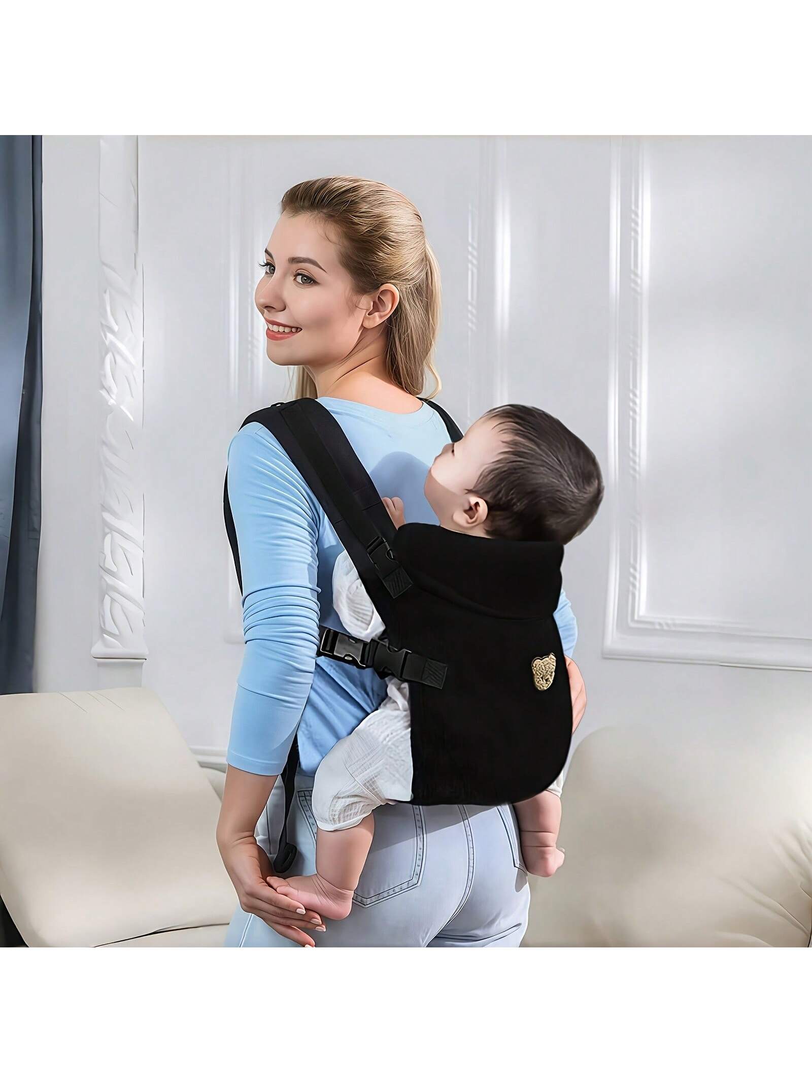 1-Piece Ergonomic Multifunctio - Ergonomic Baby Carrier 评论和价格