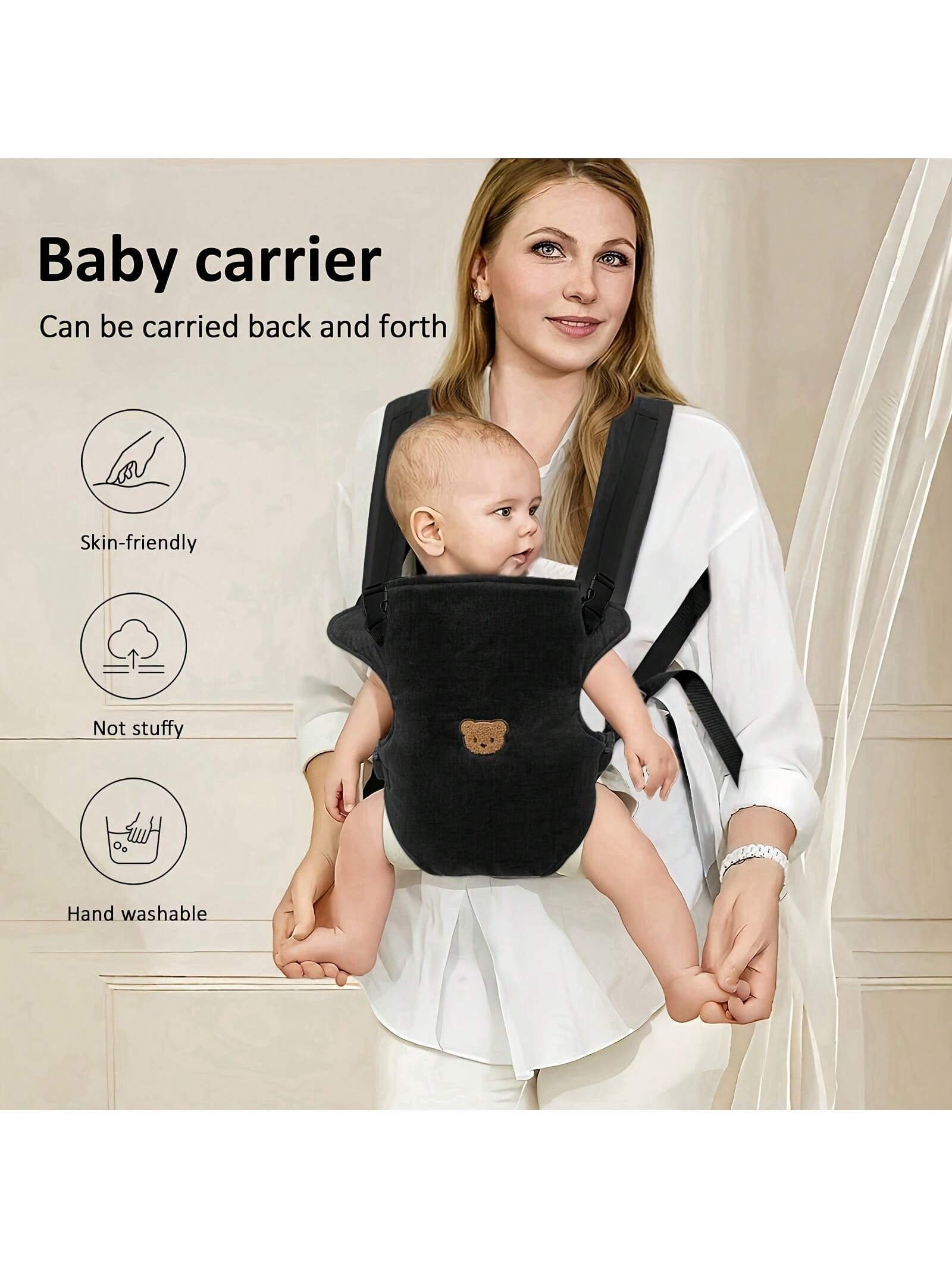1-Piece Ergonomic Multifunctio - Ergonomic Baby Carrier 评论和价格
