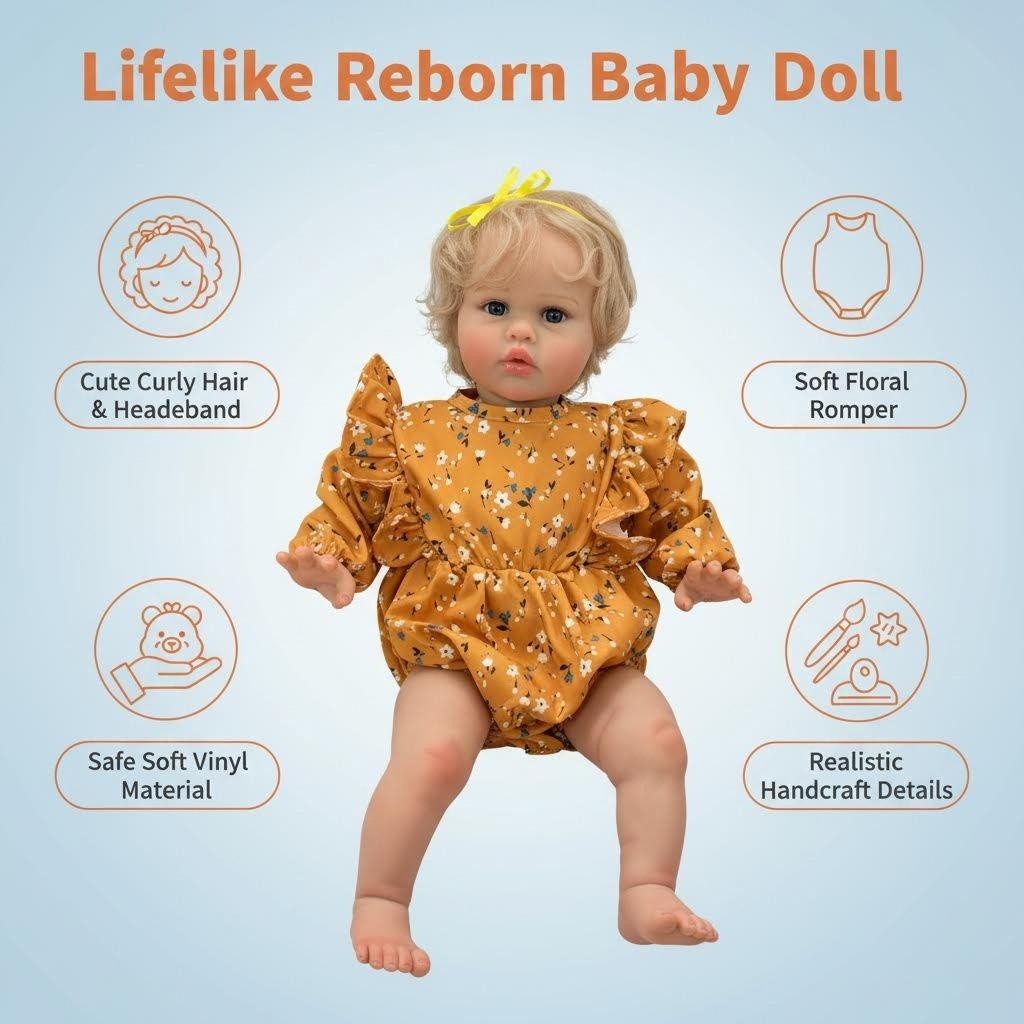 60cm Reborn Ellie Realistic Ba - Baby Products For Skin 评论和价格