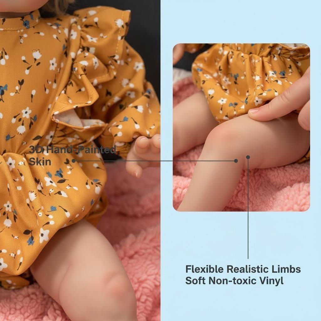 60cm Reborn Ellie Realistic Ba - Baby Products For Skin 评论和价格