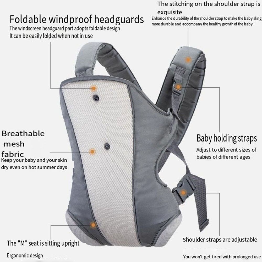 Ergonomic Newborn Kangaroo Wra - Ergonomic Baby Carrier 评论和价格