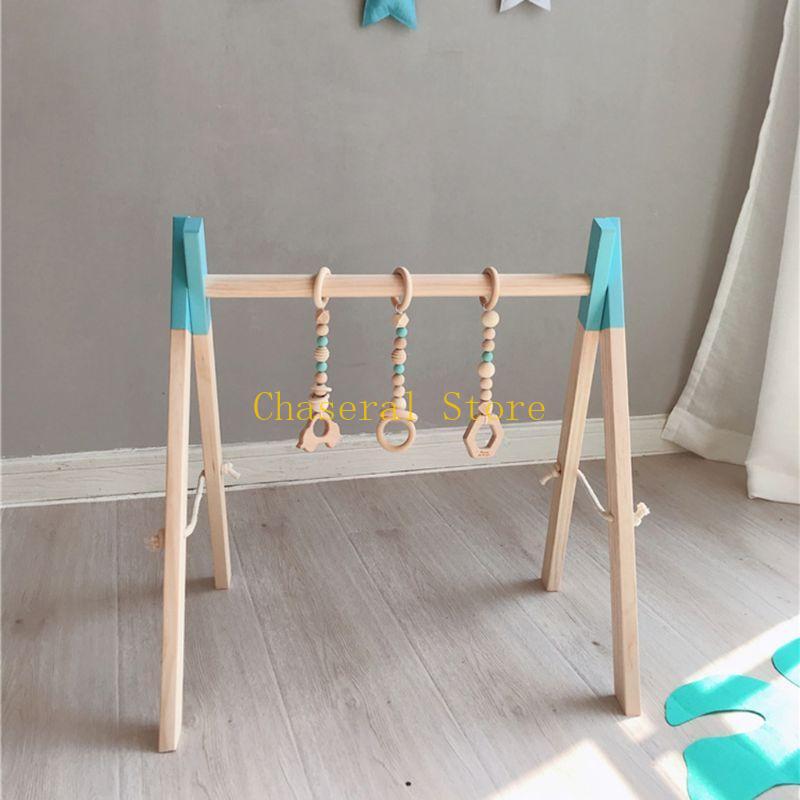E7CE Nordic Simple Wooden Chil - Baby Swing Bouncer 评论和价格