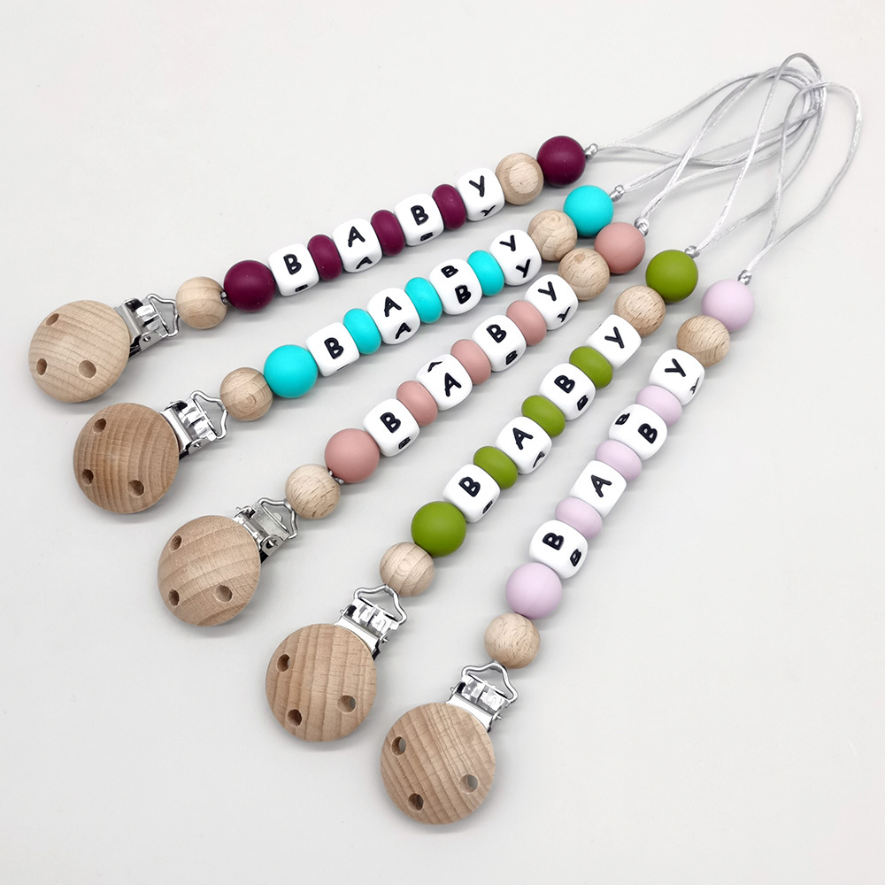 Custom Name Pacifier Clips Cha - Baby Products Toys 评论和价格