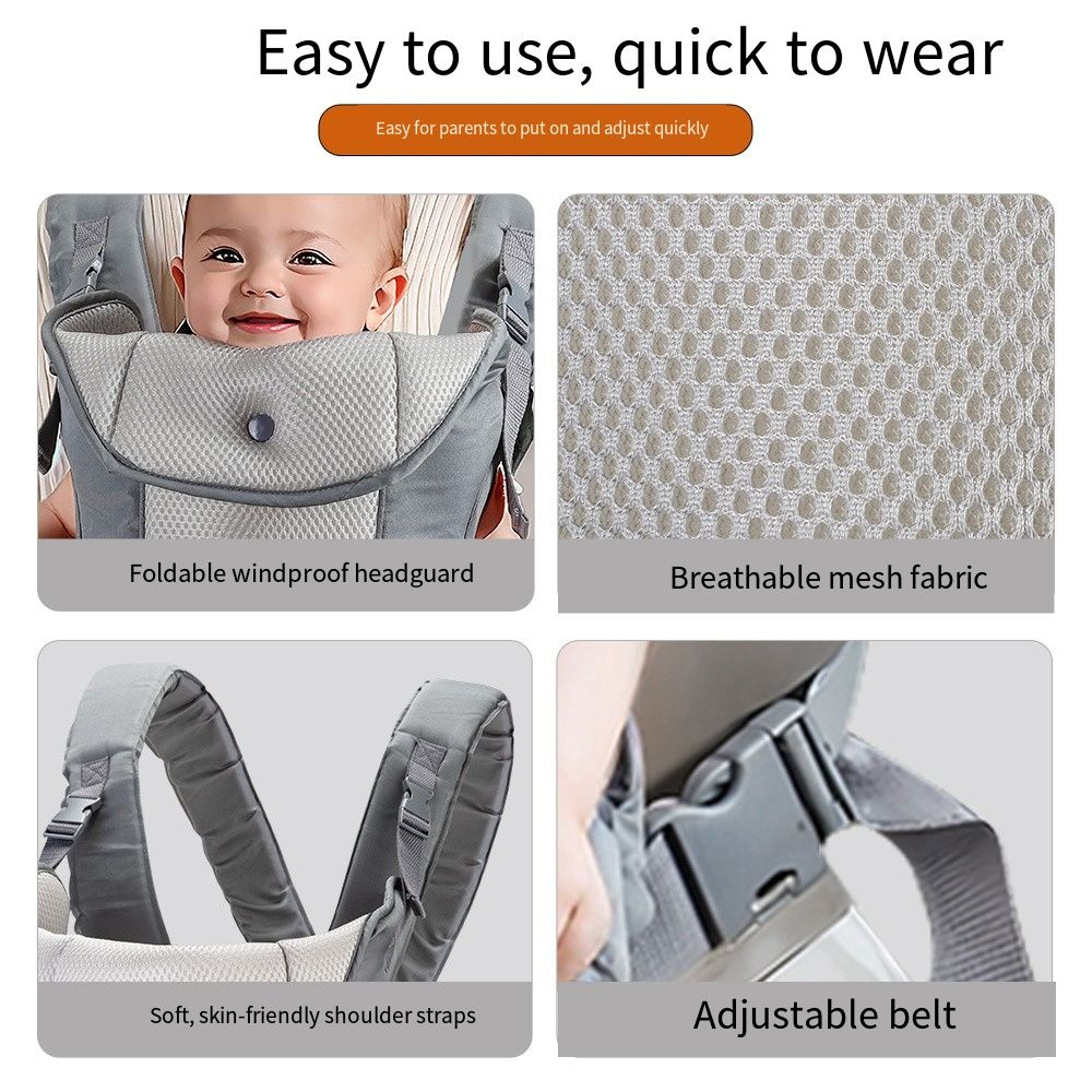 Ergonomic Newborn Kangaroo Wra - Ergonomic Baby Carrier 评论和价格
